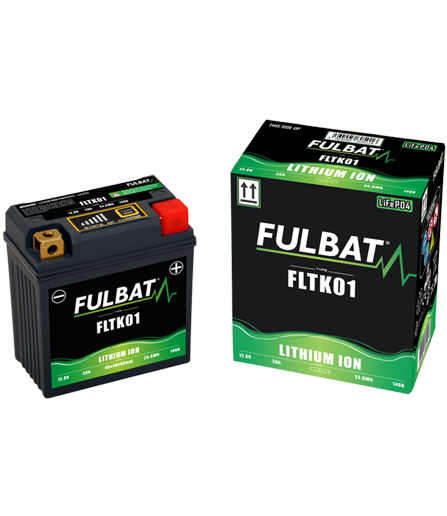 Fulbat FLTK01 Batterie De Moto Lithium-Ion - PuissanceMoto