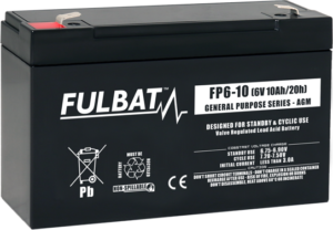 Fulbat_FP6-10_GeneralPurpose_AGM_alarm_security_medcial_UPS