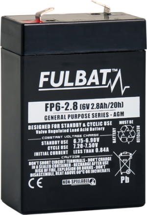 Fulbat_FP6-2.8_GeneralPurpose_AGM_alarme_medical