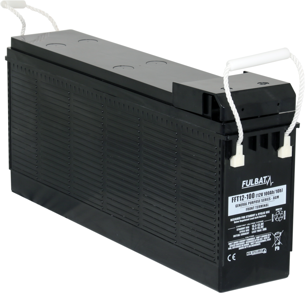 FAAM FHP 12-100 12V 100Ah Battery with M8 Terminals