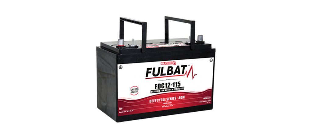 BATTERIE DEEP CYCLE AGM CARBON FULBAT FDC6-245 6V 245AH - Batteries de  traction Golf - BatterySet