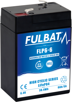 BATTERIE LiFePO4 CYCLIC LITHIUM FULBAT FLP12-9 12,8V 9AH - Batteries  Lithium Médical - BatterySet