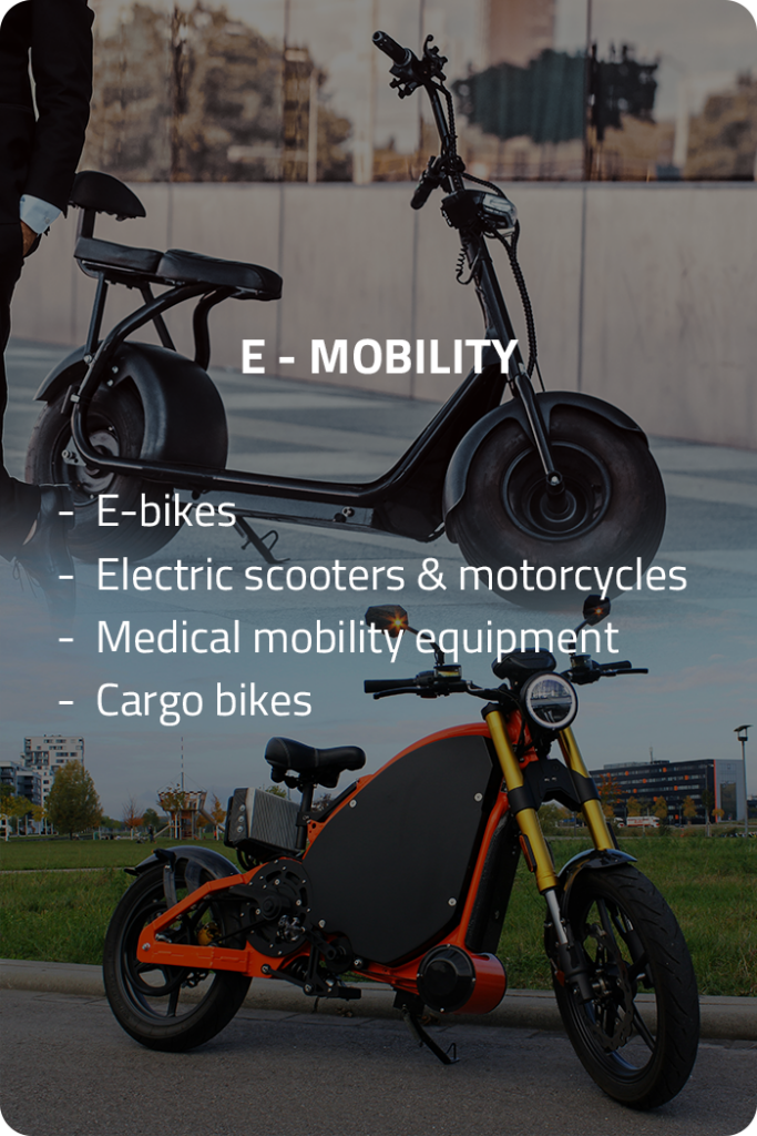 Custom battery pack application e mobility2