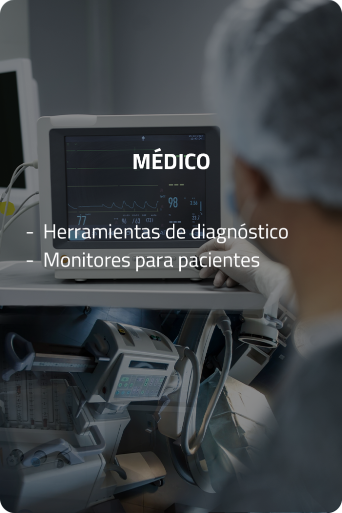 Custom battery pack application médical ES